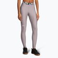 Under Armour HeatGear tetra grau/weiß Damen Trainingsleggings