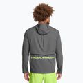 Herren Under Armour Storm Run Hooded castlerock/morphgrün/reflektierende Laufjacke 2