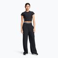 Damen Hose Under Armour Rival Wide Leg black / white 2