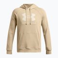 Herren Under Armour Rival Fleece Logo HD Stadt khaki/summit weiß Sweatshirt 4