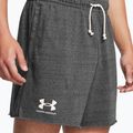 Shorts Herren Under Armour Rival Terry 6in castlerock/onyx white 4
