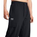 Herren Under Armour Vibe Woven Cargo Hose schwarz/weiß 4