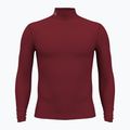 Longsleeve Herren Under Armour Elite Mock CG cardinal/metallic silver