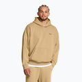 Herren Under Armour Icon HWT Fleece Wash OS Hoodie camel/weiß