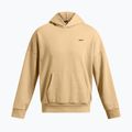 Herren Under Armour Icon HWT Fleece Wash OS Hoodie camel/weiß 5