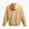 Herren Under Armour Icon HWT Fleece Wash OS Hoodie camel/weiß 6