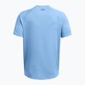 Herren Under Armour Tech Textured Trainings-T-Shirt horizon blue/tech blue 2