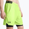 Under Armour Herren Trainingsshorts Vanish Woven 2in1 Sts morph grün / blavk / schwarz 4