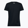 Unter Armour Projekt Rock HW Frauen Training T-Shirt schwarz / Schlick 2