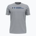 Trainingsshirt Herren Under Armour Sliced Wordmark 60/40S mod gray/tech blue