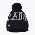 Wintermütze Herren Under Armour Halftime Pom Beanie midnight navy/summit white 3