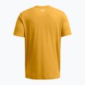 Trainingsshirt Herren Under Armour Project Rock Made Not Born golden yellow/steeltown gold 2