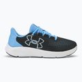 Under Armour Charged Pursuit 3 Big Logo schwarz/horizon blau/weiß Damen Laufschuhe 2
