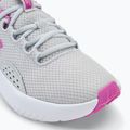 Under Armour Charged Surge 4 halo grau/vivid magenta/vivid magenta Damen Laufschuhe 7