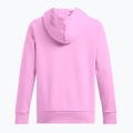 Damen Under Armour Rival Fleece Big Logo Hoody stellar rosa/weiß 2