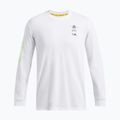 Under Armour Curry Verbiage Heavyweight Herren Longsleeve weiß/hoch visuell gelb/schwarz 5