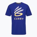 Herren Under Armour Curry Logo T-shirt Trend royal/weiß/taxi