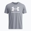 Herren Under Armour Sportstyle Logo Update T-Shirt Stahl/Weiß