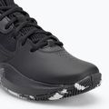 Under Armour Lockdown 7 Basketball Schuhe schwarz/schwarz/metallic silber 7
