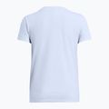 Under Armour Frauen Rival Core hydro nimbus blau/weiß t-shirt 2