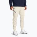 Herren Under Armour Unstoppable Fleece Gipfel weiß/schwarz Hose