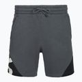 Männer unter Rüstung Curry Splash Fleece-Shorts castlerock voll heather/schwarz/weiß Ton