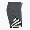 Männer unter Rüstung Curry Splash Fleece-Shorts castlerock voll heather/schwarz/weiß Ton 3