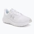 Laufschuhe Damen Under Armour Charged Pursuit 4 white/white/metallic silver
