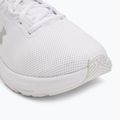 Laufschuhe Damen Under Armour Charged Pursuit 4 white/white/metallic silver 7