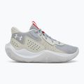 Under Armour Jet' 23 mod grau/ares rot/weiß Basketballschuhe 2
