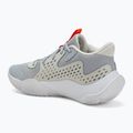 Under Armour Jet' 23 mod grau/ares rot/weiß Basketballschuhe 3