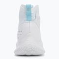Under Armour CURRY 4 FLOTRO Basketball Schuhe weiß/stream/metallic silber 6