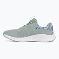 Trainingsschuhe Damen Under Armour Charged Aurora 2+ silica green/white/metallic silica 9