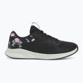 Trainingsschuhe Damen Under Armour Charged Aurora 2+ black/hydro green/metallic warm silver 8