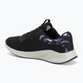 Trainingsschuhe Damen Under Armour Charged Aurora 2+ black/hydro green/metallic warm silver 3