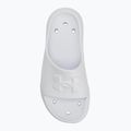 Badeschuhe Damen Under Armour Locker V Slide white/white/white 5