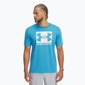 Herren Trainings-T-Shirt Under Armour ABC Camo Boxed Logo ether blau/weiß