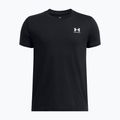 Kinder T-Shirt Under Armour Sportstyle Left Chest black