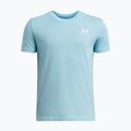 Kinder T-Shirt Under Armour Sportstyle Left Chest blue