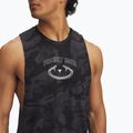 Männer unter Armour Projekt Rock Camo Tank anthrazit/schwarz/hyper grünes T-shirt 3