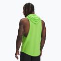 Hoodie Sweatshirt Herren Under Armour Project Rock Wire SL  cyber green / black 2