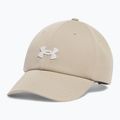 Damen-Basecap Under Armour Blitzing Adj city khaki/white quartz
