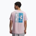 Shirt Herren Under Armour 60/40S Evol Logo prime pink/ether blue/white 2