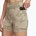 Trainingsshorts Damen Under Armour Project Rock Middy city khaki / black 4