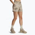 Damen Shorts Under Armour Project Rock Terry city khaki / hyper green