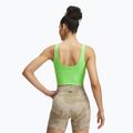Sport-BH Under Armour Project Rock Fitted Bra Tank cyber green / cyber green 3