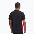 Laufshirt Herren Under Armour Trail Run Zip black/shaded fuchsia/reflective 2