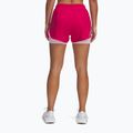 Laufshorts Damen Under Armour Fly By 2in1 shaded fuchsia / prime pink / reflective 3