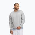 Herrenpullover Under Armour Essential Fleece Crew mod gray light heather/white