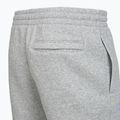 Under Armour Icon Fleece Herrenshorts mod gray light heather/white 6